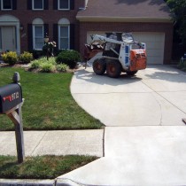 Paver driveway removal Fairfax Virginia